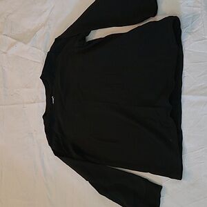 💥Carters Boys Size 6 Black Long Sleeve Shirt Top